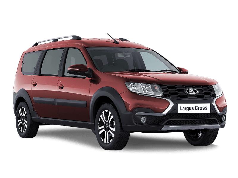 Купить Lada Largus Cross в Казани - Красный «Красный сплав» (136) - металлик