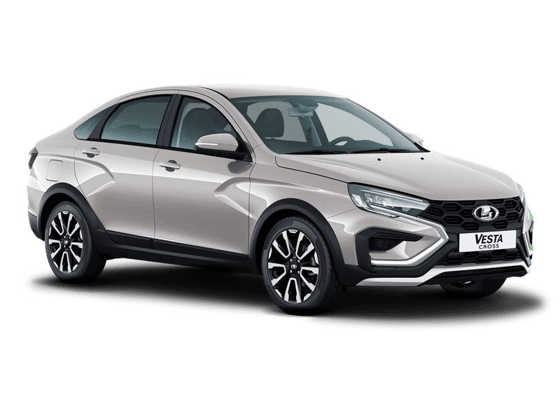 Купить Lada Vesta Cross в Казани - Серебристый "Платина"