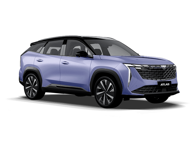 Купить Geely Atlas NEW в Казани - Starry Blue / Серо-голубой металлик